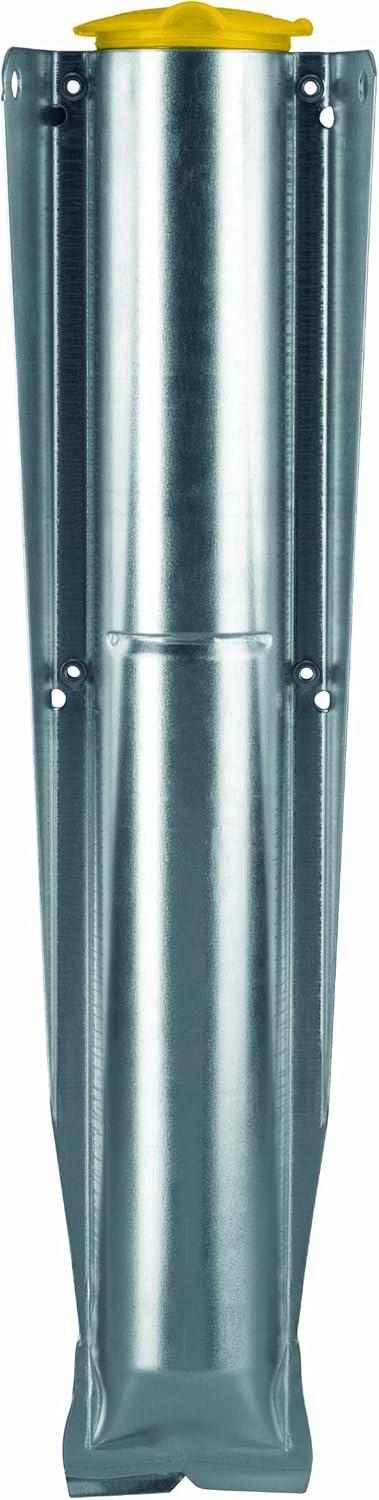 image:imageBrabantia Concrete Tube Plastic Clothes Drying Rack Accessories Closable Cap Ground WeatherResistant Plastic for Topspinner and LiftOMatic Black Size 2 45mm Pole197 50mm