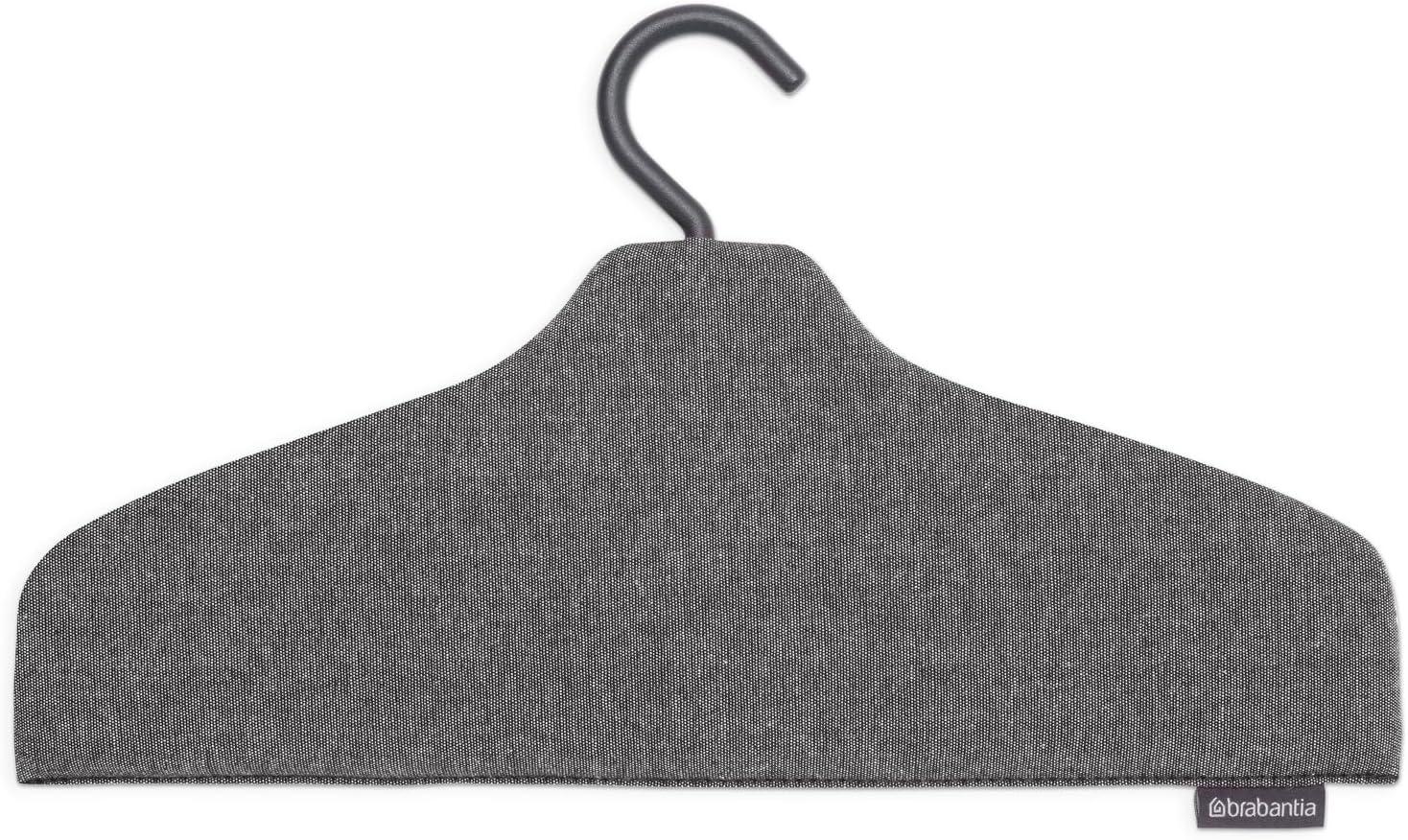 image:imageBrabantia Steam Clothes Hanger Solid Surface for HighPressure Steaming on Collars and Shoulders Quick amp Easy Results DoubleSided Use Versatile 360 Rotating Hook Pepper BlackPepper Black