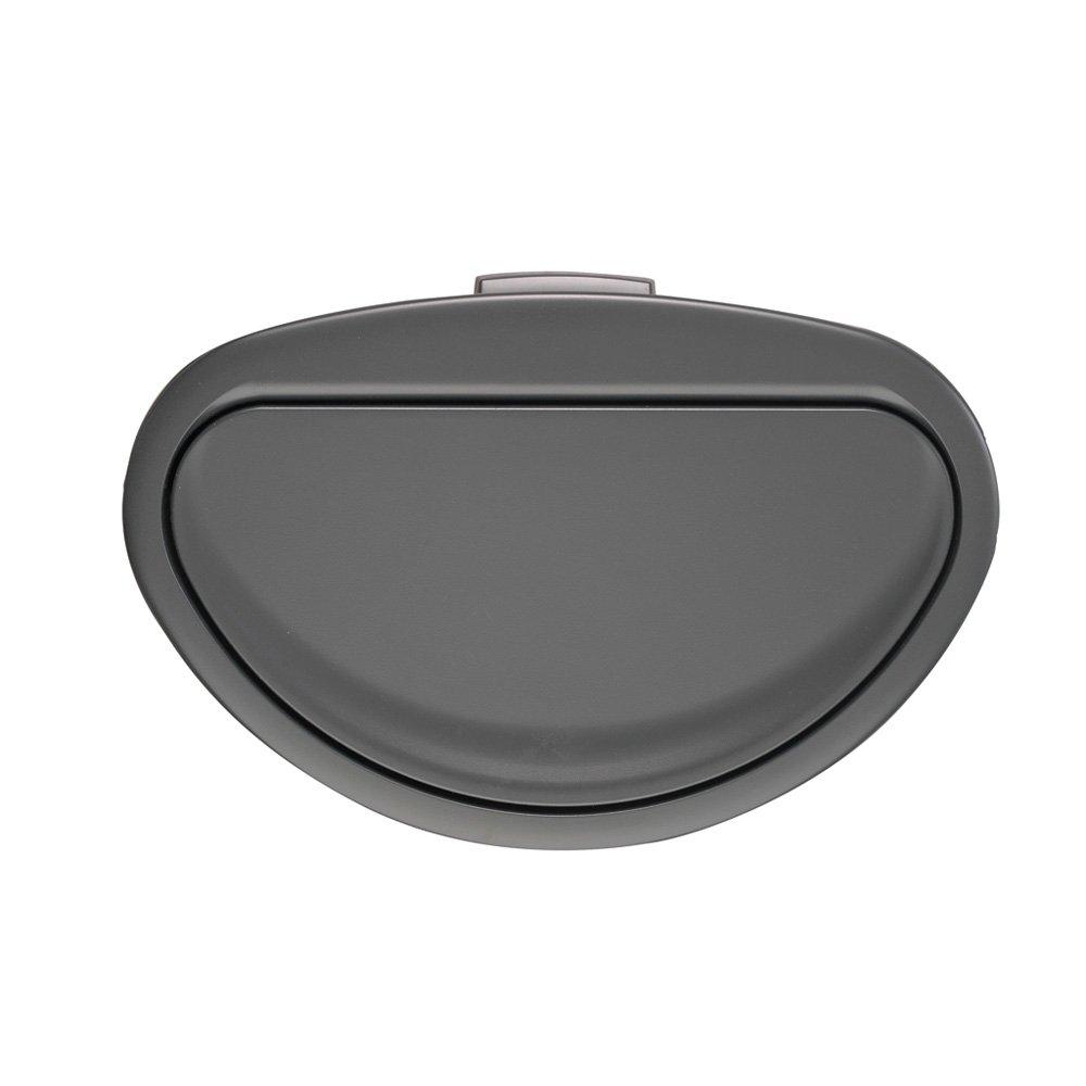 image:imageBrabantia PressTop Kitchen Trash Can SteelBlack 8 Gallon 30L Home Trash Can with SoftTouch StayOpen Lid amp Removable Inner Bucket Trash BagsWhite