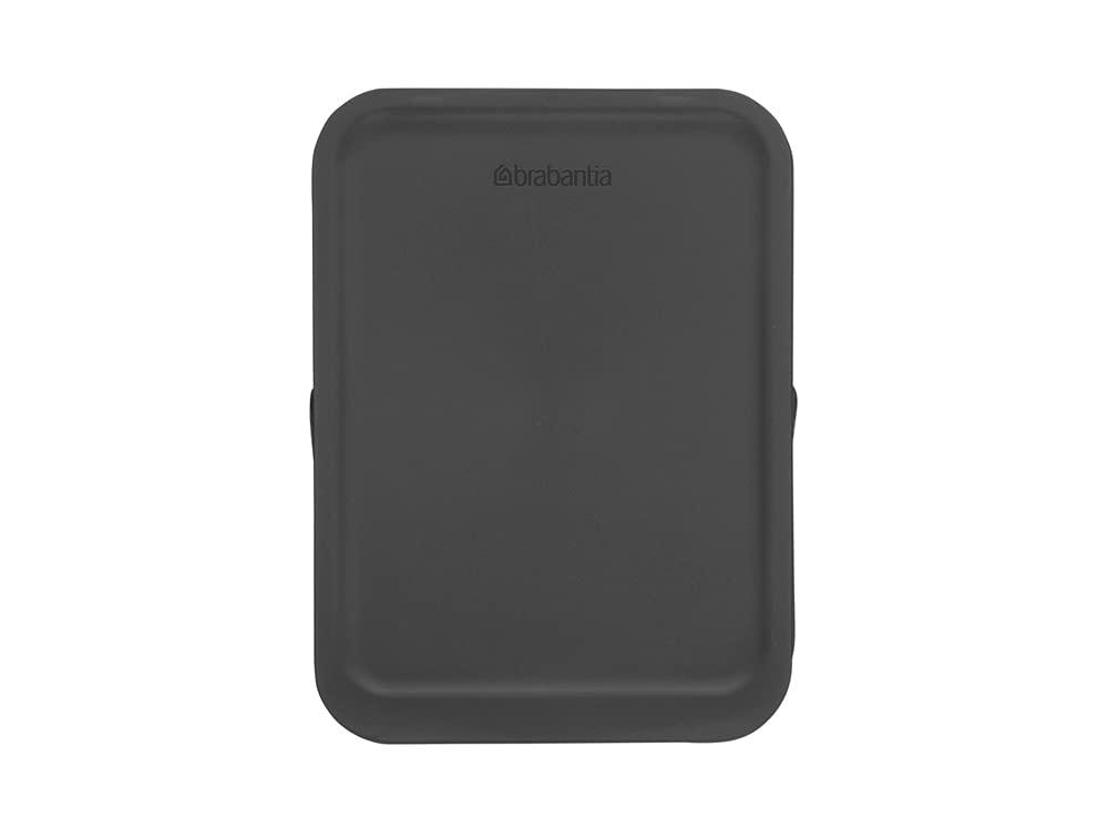 image:imageBrabantia Sort amp Go Kitchen Countertop Food Scraps Compost Bin XS 16 Gal 6L Light Gray Removable StayOpen Lid Carry Handle EasyClean Recycling Box WallMounting Bracket IncludedGray