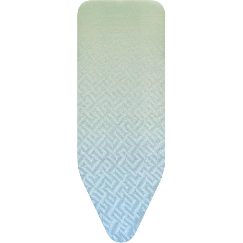 image:imageBrabantia Ironing Board Cover C 488 x 177 in Soothing Sea 100 Cotton Top Layer with 03 in Foam Padding for Size C Ironing Boards Durable Washable and Easy to Install