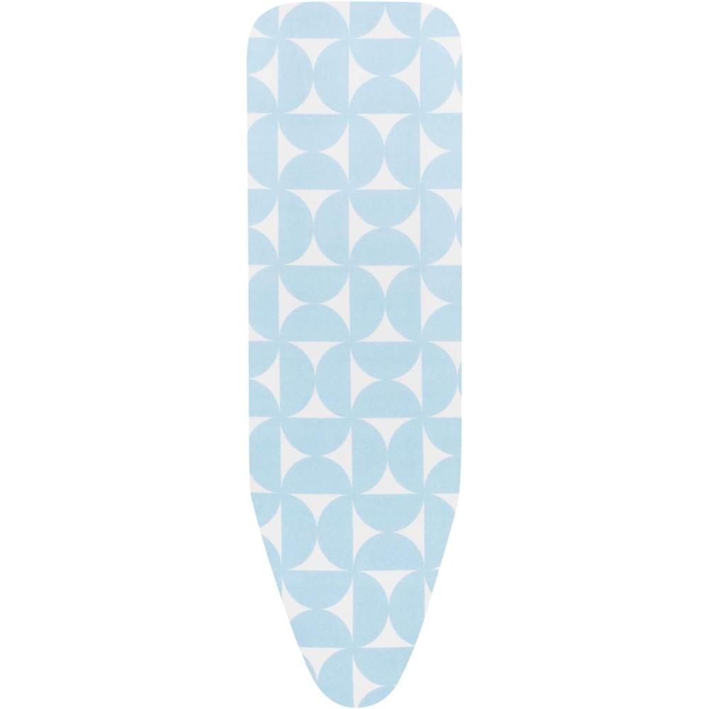 image:imageBrabantia Size D 53 x 18 in Replacement Ironing Board Cover with Thick Foam amp Felt Padding Denim Black EasyFit 100 CottonFresh Breeze