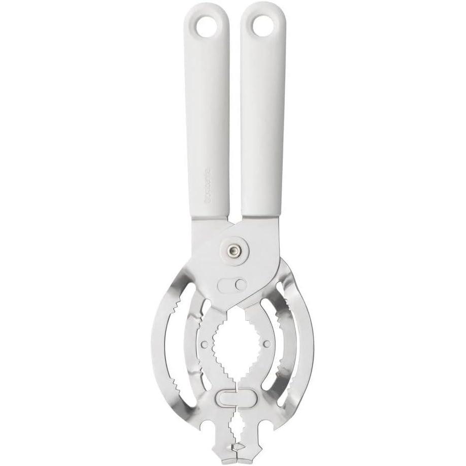 image:imageBrabantia Tasty Universal Can Jar Bottle Opener Light Grey Easy to use Unscrews Small or Large Caps Tops LidsOne Size