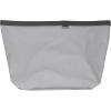 Brabantia – Bo Laundry Hamper Bag 2 x 12 Gal – Replacement Bag for Bo Laundry Hamper – Dual Compartments for Easy Sorting – Portable & Hygienic – Cotton Bag with Velcro Closing – Gray(1 x 16 Gal Compartment)