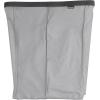 Brabantia – Bo Laundry Hamper Bag 2 x 12 Gal – Replacement Bag for Bo Laundry Hamper – Dual Compartments for Easy Sorting – Portable & Hygienic – Cotton Bag with Velcro Closing – Gray(2 x 12 Gal Compartments)