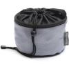 Brabantia Compact Clothespin Storage Bag with Hanging Loop & Closing Cord (Gray) Space Saving Organizer for Clothes Pins, Hangs on Clothesline or Drying Rack, Holds up to 75 Pins(Gray)