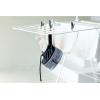 Brabantia Compact Clothespin Storage Bag with Hanging Loop & Closing Cord (Gray) Space Saving Organizer for Clothes Pins, Hangs on Clothesline or Drying Rack, Holds up to 75 Pins(Gray)
