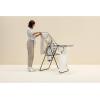 Brabantia HangOn Clothes Drying Rack | 67ft (20m) | Matt Black | Large Indoor Clothes Airer Laundry Stand with 2 Fold-Out Wings & Hanger Hooks, Folds Flat | Fits 2 Full Loads(Matt Black)