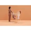 Brabantia HangOn Clothes Drying Rack | 82ft (25m) | White | Large Indoor Clothes Airer Laundry Stand with 2 Fold-Out Wings & Hanger Hooks, Folds Flat | Fits 2 Full Loads(Fresh White)