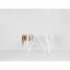 Brabantia HangOn Clothes Drying Rack | 82ft (25m) | White | Large Indoor Clothes Airer Laundry Stand with 2 Fold-Out Wings & Hanger Hooks, Folds Flat | Fits 2 Full Loads(Fresh White)