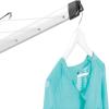 Brabantia Lift-O-Matic Outdoor 4 Arm Clothesline (164 ft/Ø 1.8″) Height Adjustable, Folding Clothes Drying Rack + Ground Spike & Cover (Gray)(Gray)