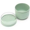 Brabantia Make & Take Breakfast Bowl with Removable Clear Compartment for Toppings (Jade Green) 100% Leakproof, Microwave & Freezer Safe, Oats, Fruit, Cereal Container (17 fl oz)(Jade Green)