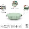 Brabantia Make & Take Lunch Bowl (Dark Gray) 100% Leakproof, Convenient Flat Design, Microwave & Freezer Safe, Pasta, Noodles, Meal Prep Container(Jade Green)