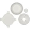 Brabantia Make & Take Lunch Bowl (Dark Gray) 100% Leakproof, Convenient Flat Design, Microwave & Freezer Safe, Pasta, Noodles, Meal Prep Container(Light Grey)