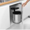 Brabantia PerfectFit Trash Bags (Size O/8 Gal) Thick Plastic Trash Can Liners with Drawstring Handles (40 Bags)(White – Code H)