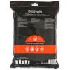 Brabantia PerfectFit Trash Bags (Size O/8 Gal) Thick Plastic Trash Can Liners with Drawstring Handles (40 Bags)(White – Code L)