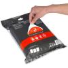 Brabantia PerfectFit Trash Bags (Size O/8 Gal) Thick Plastic Trash Can Liners with Drawstring Handles (40 Bags)(White – Code M)