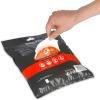 Brabantia PerfectFit Trash Bags (Size O/8 Gal) Thick Plastic Trash Can Liners with Drawstring Handles (40 Bags)(White – Code W)