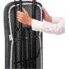 Brabantia Size B Ironing Board (49×15 in) 7 Height Options, Solid Steam Unit Rest Holder (Denim Black) Non-Slip Feet, Anti-Collapse Child Locks(Black)