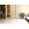 Brabantia Size B Ironing Board (49×15 in) 7 Height Options, Solid Steam Unit Rest Holder (Denim Black) Non-Slip Feet, Anti-Collapse Child Locks(Calm Rustle)