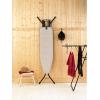 Brabantia Size B Ironing Board (49×15 in) 7 Height Options, Solid Steam Unit Rest Holder (Denim Black) Non-Slip Feet, Anti-Collapse Child Locks(Denim Gray)