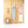 Brabantia Size B Ironing Board (49×15 in) 7 Height Options, Solid Steam Unit Rest Holder (Denim Black) Non-Slip Feet, Anti-Collapse Child Locks(Fresh Breeze)