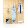 Brabantia Size B Ironing Board (49×15 in) 7 Height Options, Solid Steam Unit Rest Holder (Denim Black) Non-Slip Feet, Anti-Collapse Child Locks(Ice Water)