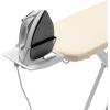 Brabantia Size B Ironing Board (49×15 in) 7 Height Options, Solid Steam Unit Rest Holder (Denim Black) Non-Slip Feet, Anti-Collapse Child Locks(Soothing Sea)