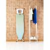 Brabantia Size C Ironing Board (49×18 in) 7 Height Options, Solid Steam Iron Rest Holder (Ecru) Non-Slip Feet, Anti-Collapse Child Locks(Soothing Sea)