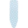 Brabantia Size D (53 x 18 in) Replacement Ironing Board Cover with Thick Foam & Felt Padding (Denim Black) Easy-Fit, 100% Cotton(Fresh Breeze)
