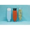 Brabantia Size D (53 x 18 in) Replacement Ironing Board Cover with Thick Foam & Felt Padding (Denim Black) Easy-Fit, 100% Cotton(Happy Glow)