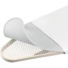 Brabantia Size D (53 x 18 in) Replacement Ironing Board Cover with Thick Foam & Felt Padding (Denim Black) Easy-Fit, 100% Cotton(Metallised)