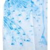 Brabantia Size D (53 x 18 in) Replacement Ironing Board Cover with Thick Foam & Felt Padding (Denim Black) Easy-Fit, 100% Cotton(Tropical Leaves)