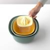Brabantia Tasty+ Mixing Bowl Set with Colander and juicer(Classic)