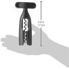 Brabantia Tasty+ Wine Bottle Opener Corkscrew (Dark Gray) Easy To Use, Safe Enclosed Spiral, Extra Large Turning Handle(Dark Gray)
