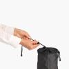 Brabantia x1 Premium Clothespin Storage Bag with Hanging Carabiner & Closing Cord (Random Color) Space Saving Organizer for Clothes Pins, Hangs on Clothesline/Drying Rack, Holds up to 150 Pins
