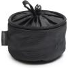 Brabantia Compact Clothespin Storage Bag with Hanging Loop & Closing Cord (Gray) Space Saving Organizer for Clothes Pins, Hangs on Clothesline or Drying Rack, Holds up to 75 Pins(Matt Black)