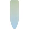 Brabantia Ironing Board Cover B 48.8 x 15 in – Soothing Sea | 100% Cotton Top Layer with 0.3 in Foam Padding for Size B Ironing Boards | Durable, Washable, and Easy to Install