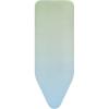 Brabantia Ironing Board Cover C 48.8 x 17.7 in – Soothing Sea | 100% Cotton Top Layer with 0.3 in Foam Padding for Size C Ironing Boards | Durable, Washable, and Easy to Install