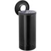 Brabantia Laundry Basket with Lid | 16 Gal Washing Hamper with Removable Cotton Bag & Quick-Drop Opening | Space-Saving Laundry Hamper | Matt Black(Matt Black)