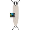 Brabantia Size B Ironing Board (49×15 in) 7 Height Options, Solid Steam Unit Rest Holder (Denim Black) Non-Slip Feet, Anti-Collapse Child Locks(Denim Gray)