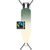 Brabantia Size B Ironing Board (49×15 in) 7 Height Options, Solid Steam Unit Rest Holder (Denim Black) Non-Slip Feet, Anti-Collapse Child Locks(New Dawn)