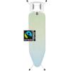 Brabantia Size C Ironing Board (49×18 in) 7 Height Options, Solid Steam Iron Rest Holder (Ecru) Non-Slip Feet, Anti-Collapse Child Locks(Soothing Sea)