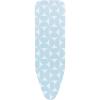 Brabantia Size D (53 x 18 in) Replacement Ironing Board Cover with Thick Foam & Felt Padding (Denim Black) Easy-Fit, 100% Cotton(Fresh Breeze)