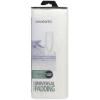Brabantia Size D (53 x 18 in) Replacement Ironing Board Cover with Thick Foam & Felt Padding (Denim Black) Easy-Fit, 100% Cotton(White)