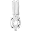 Brabantia Tasty+ Universal Can, Jar, Bottle Opener (Light Grey) Easy to use, Unscrews Small or Large Caps, Tops Lids(One Size)