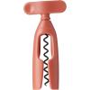 Brabantia Tasty+ Wine Bottle Opener Corkscrew (Dark Gray) Easy To Use, Safe Enclosed Spiral, Extra Large Turning Handle(Terracotta Pink)