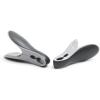 Brabantia x8 Set of Smart Clothespins (Black/Gray) No-Rust Stains, Strong Grip, Large Opening for Hanging Up Laundry, Holders for Clothes on Clothesline or Drying Rack(8 Pack)