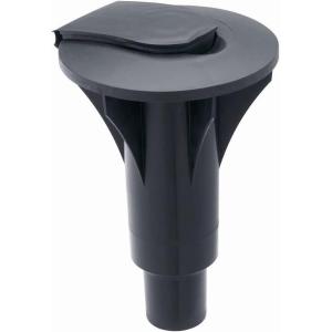 Brabantia – Concrete Tube Plastic – Clothes Drying Rack Accessories – Closable Cap – Ground – Weather-Resistant Plastic – for Topspinner and Lift-O-Matic – Black – Size 2 – Ø 45mm Pole(1.97″ / 50mm)
