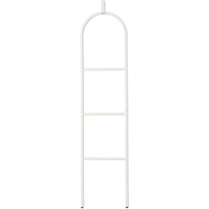 Brabantia – Linn Dressboy – Multi Purpose Clothes Stand – Hanging, Airing, or Drying – with Hook for Hanging – Compact Clothes Airer – Rail for Clothing or Towels – Home Accessory – White(White)